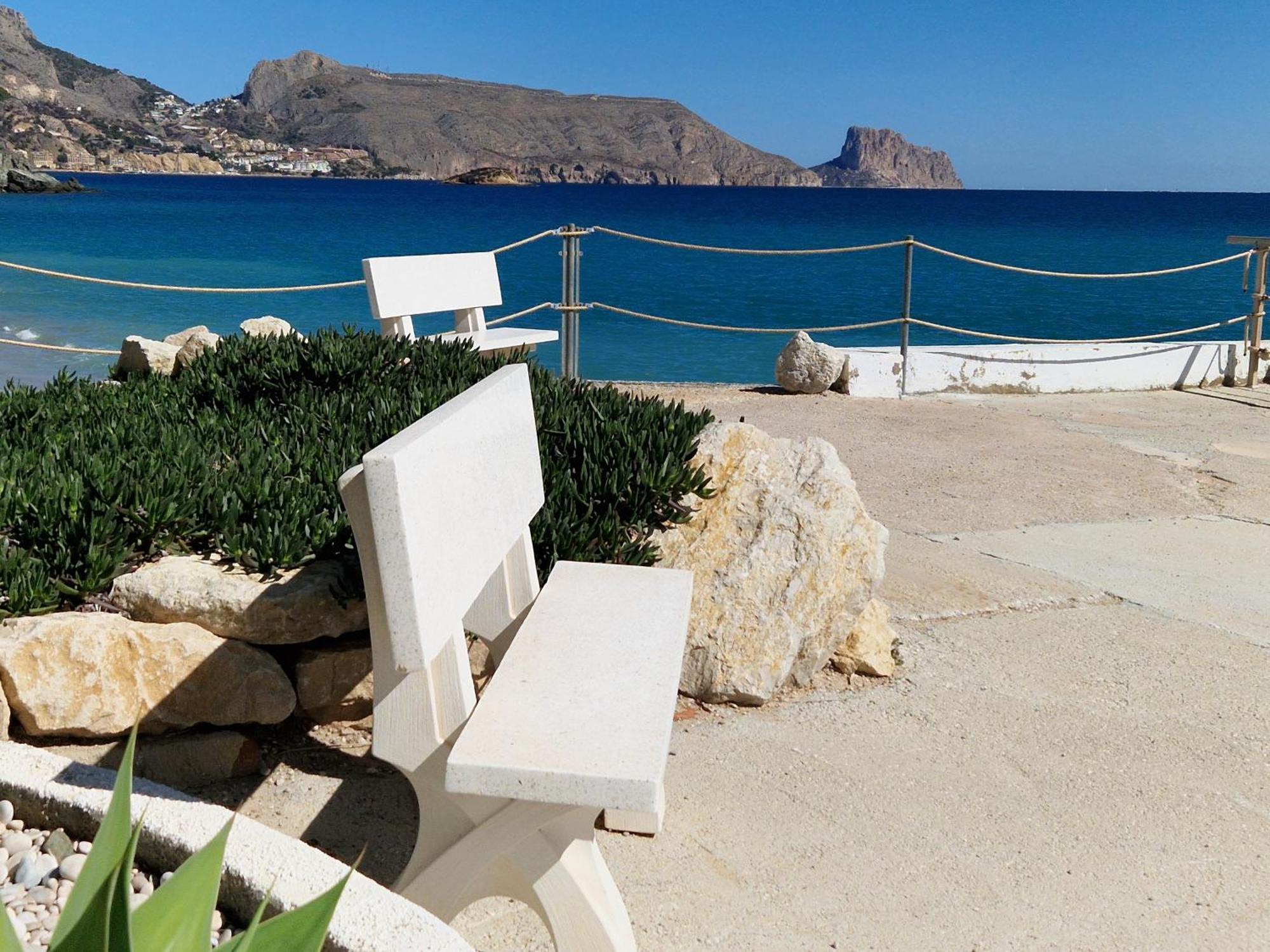Azul - Estudio Con Vistas Al Mar, Piscina Y Acceso Directo A La Playa By Redi Altea Exterior foto